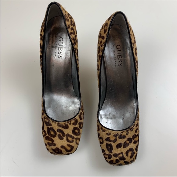 Guess leopard heels 6.5 - Picture 2 of 6